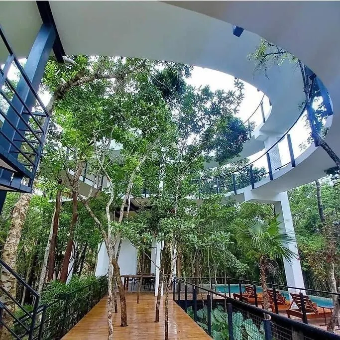 4 Story Villa, Private Pool & Jungle Rooftop Tulum 0*,